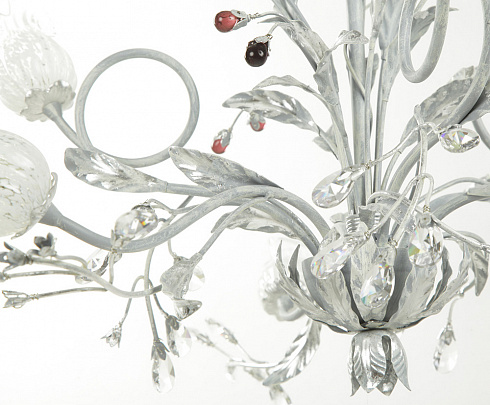 Люстра Masca 1826/6 Grigio Argento Parure