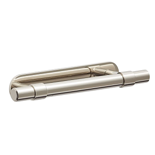 Sommerville Rounded Backplate L.10.2cm Polished Nickel
