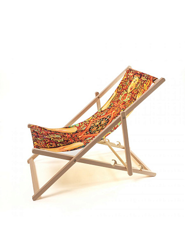 Шезлонг Seletti Lady on Carpet Toiletpaper Deckchair 16680