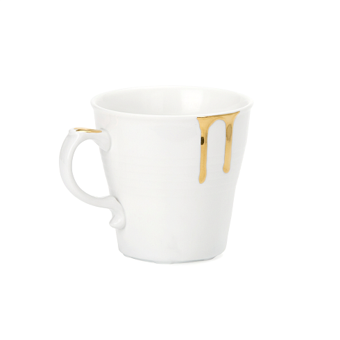 Кружка Seletti Estetico Quotidiano Gold 1 Estetico Quotidiano 10575G1
