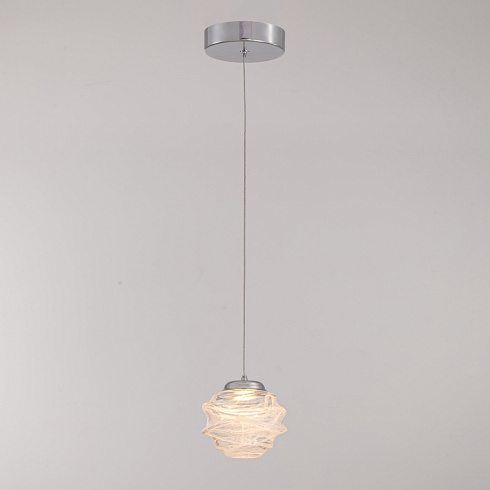Подвесной светильник Delight Collection MD25030003-1A chrome/clear MD25030003