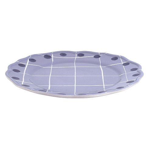 Тарелка Bitossi Home Lavanda d27 cm Quadri QRI00001