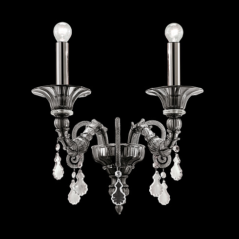 Настенный светильник Barovier & Toso 5560/02 Baikal 5560/02/CC/CL