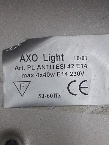 Настенный/Потолочный светильник Axo Light ANTITESI 42 ANTITESI  PL ANTITESI 42 E14               