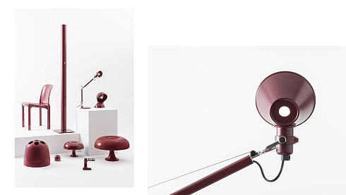 Настольная лампа Artemide Tolomeo Micro Ruby Red Ruby Red AS01180061