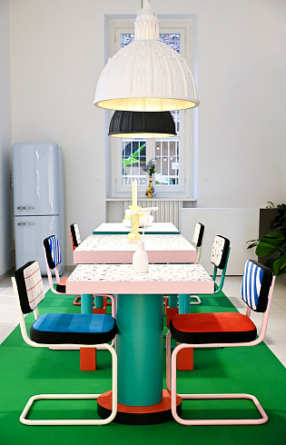 Стол Seletti Superlounge Table Terrazzo Superfurniture 16528