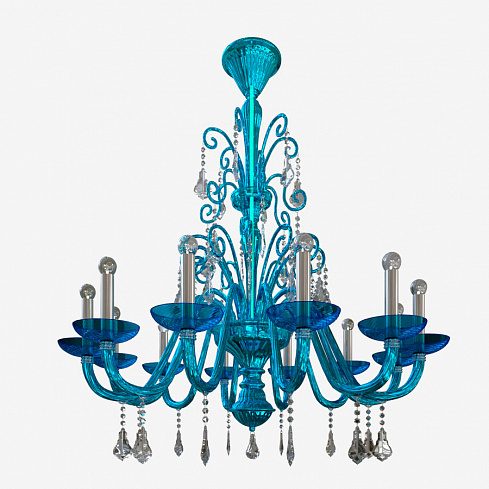 Люстра Barovier & Toso 5555/12 Izmir 5555/12/LQ/CL Люстра Barovier & Toso 5555/12 Izmir 5555/12/LQ/CL