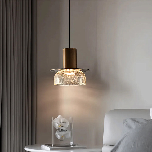 Подвесной светильник Delight Collection MT9171-1HA аntique brass Pendant lamp