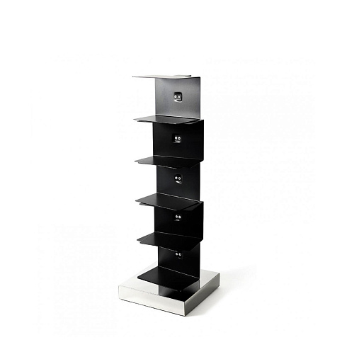 Стеллаж Opinion Ciatti Original Ptolomeo Black/steel 75 Ptolomeo PT 75/BX