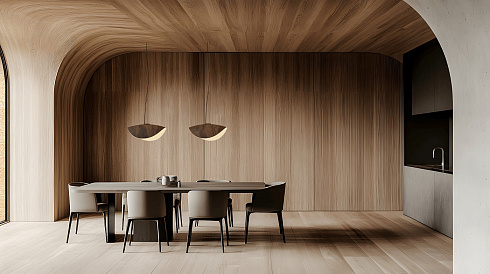 Подвесной светильник Hind Rabii Infinity Walnut Infinity 10702