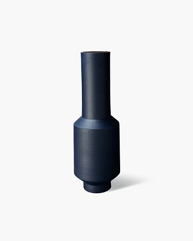 Ваза Bitossi Ceramiche Tribe 58 Matte blue/glossy brown Tribe ALE10740