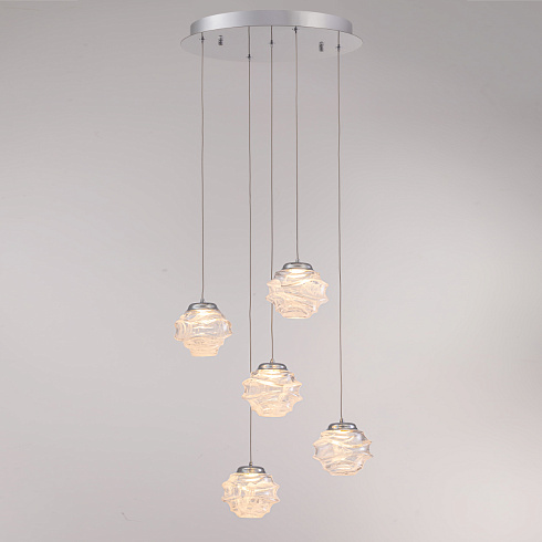Подвесной светильник Delight Collection MD25030003-5A chrome/clear MD25030003