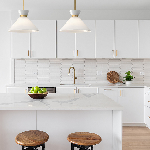 Подвесные светильники Alora ALM-HALSTON-P-M-GD 