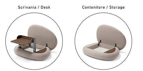 Диван Dienne Salotti Petra 5400 Noce Views