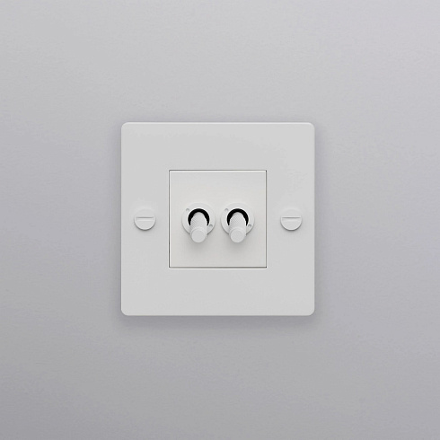 Выключатель Buster and Punch 1G Double white Switches CTG-143785