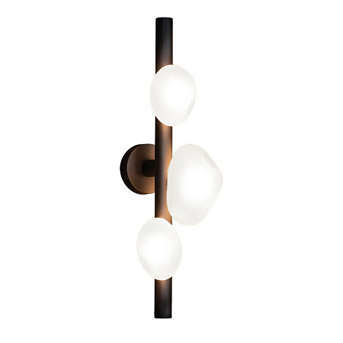 Настенный светильник Delight Collection 5055W/3 black/white Matter