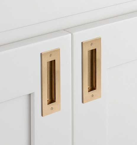 Дверная ручка Rejuvenation Chloe 10.2cm Platinum Bronze Flush 2071682