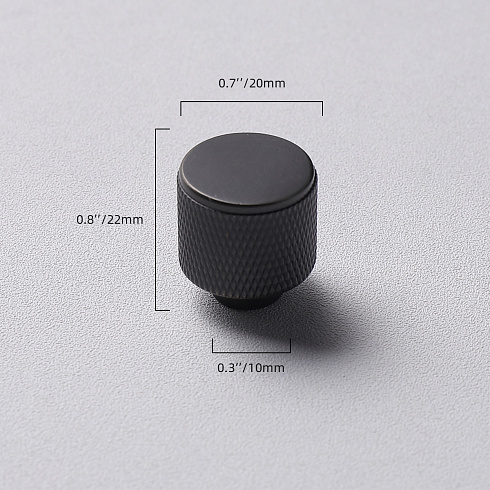 Ручка-кнопка Delight Collection HK009 black HK009