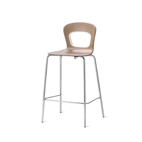 Барный стул Veneta Cucine Holahoop Dandy white/caramel Holahoop 19DSG3Z+Bianco / Caramello / chromo
