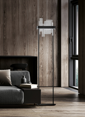 Торшер Masiero Ribbon Matt black Ribbon RIBBON STL+v90