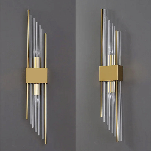 Настенный светильник Delight Collection 88067W brass Wall lamp