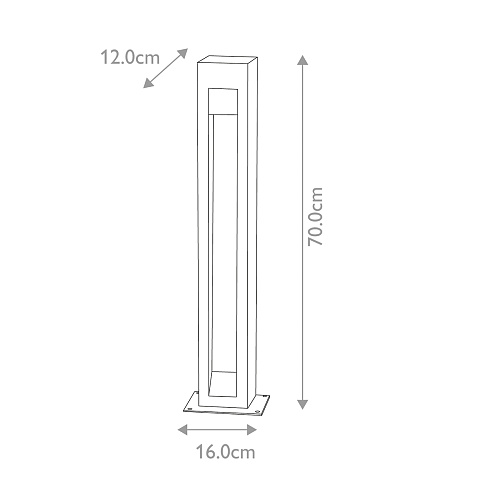 Уличные светильники Elstead Lighting PARKSTONE-BOL-A 