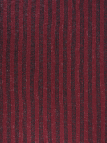 Плед Tom Dixon Band 160x200 cm, Burgundy&Black Linen Blend  Band BATH160BUR