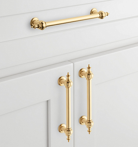 Ручка-скоба Rejuvenation Ellis L.10.2cm Polished Nickel Ellis 9846448