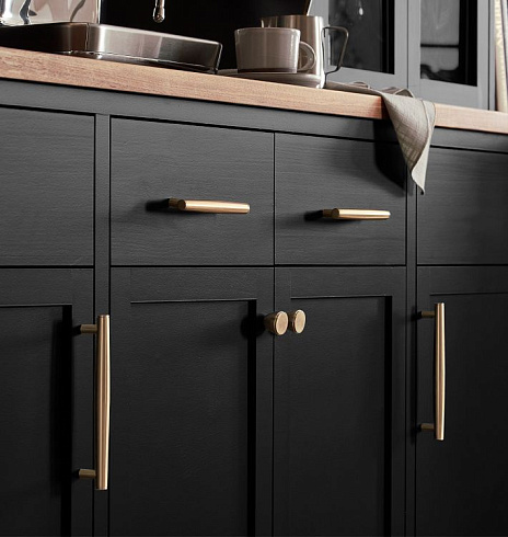 Ручка-скоба Rejuvenation Altona L.10.2cm Polished Nickel Altona 3526782