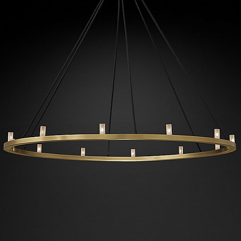 Люстра Restoration Hardware Rennes Round 48" Lacquered Burnished Brass Rennes 68090983 LBB