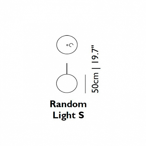 Подвесной светильник Moooi Random Light S RANDOM