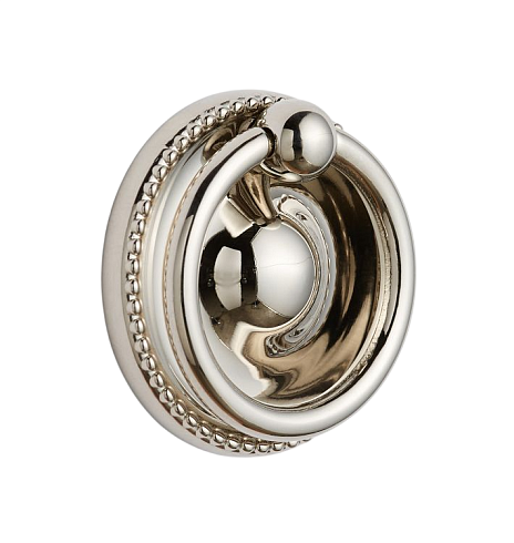 Ручка-кнопка Rejuvenation Hans Drop Ring Polished Nickel Hans 6111915