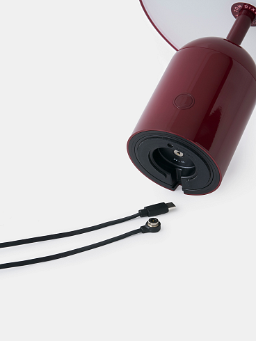 Настольная лампа Tom Dixon Bell Portable v2 Burgundy Bell BEPO11BUUN