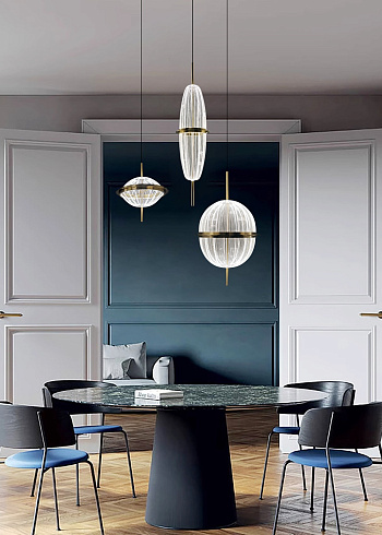 Подвесной светильник Delight Collection 8631P/C gold/clear 8631P