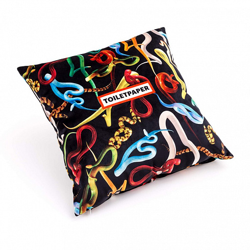 Подушка Seletti Toiletpaper Snakes Toiletpaper Cushion 02300