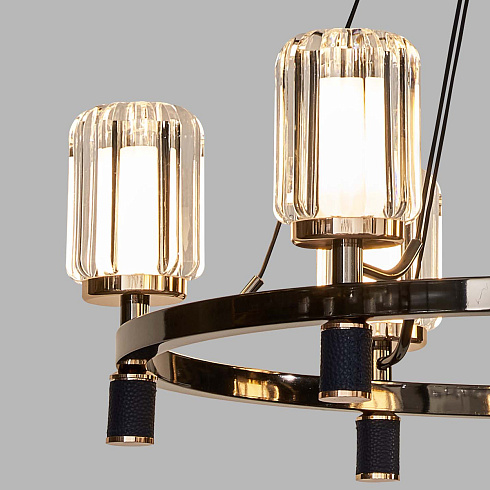 Люстра Delight Collection P0738-6A gold/black P0738 P0738-6A gold/pearl black