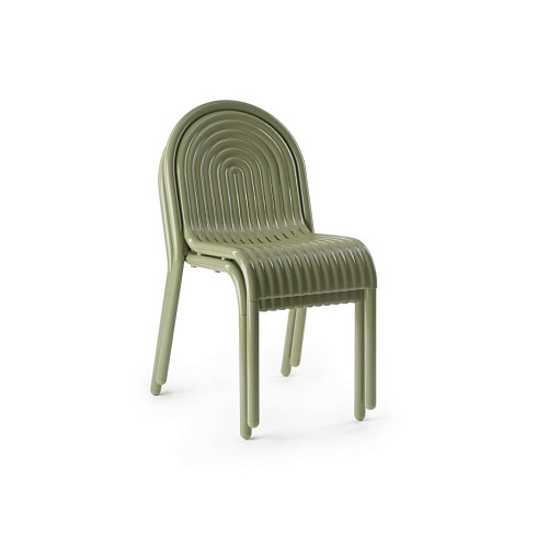 Стул Tom Dixon Groove Side Moss Groove GRSC01MO