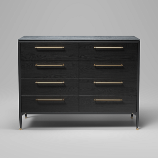 Dresser Double Black Ash