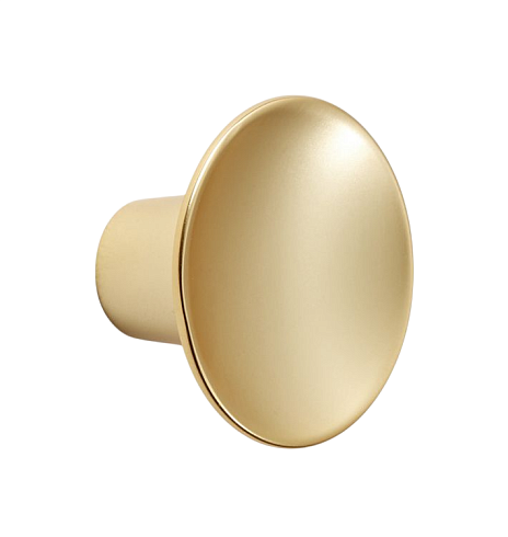 Ручка-кнопка Rejuvenation Round Dish Aged Brass Dish 829985