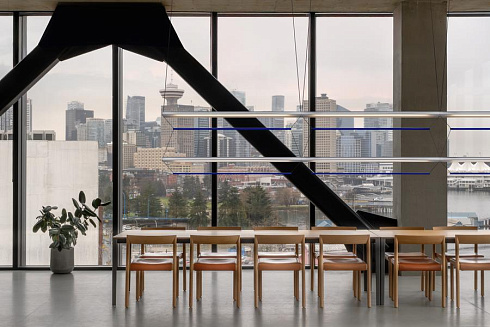 Система A-N-D Tier 150 3H + 2V Anodized Silver/Sapphire Tier TIE-150-3H-2V-P-AS-SA