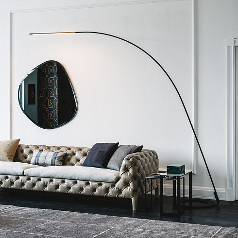 Торшер Cattelan Italia Lampo A nero Lampo