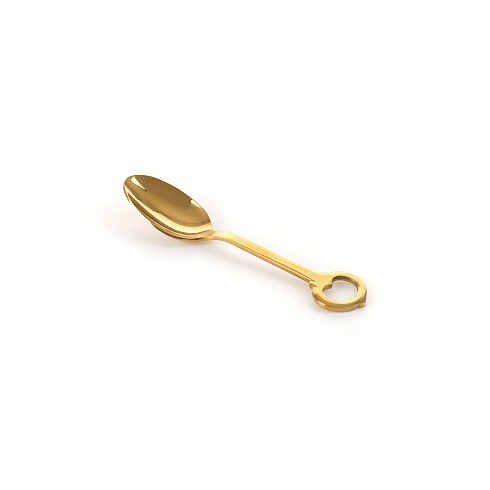 Набор столовых приборов Seletti Keytlery Gold Keytlery 07374/1