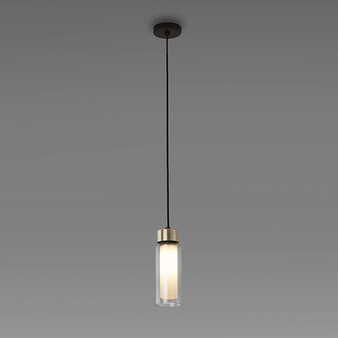 Подвесной светильник TOOY Osman 560.21 black/chrome/smoke Osman 560.21+C2+C48+smoke