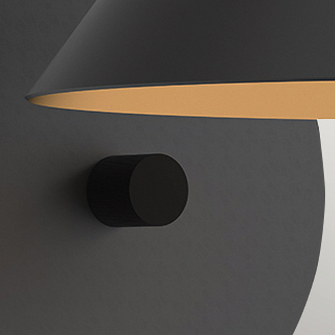 Настенные светильники Alora ALM-REMYCK-1WB-BK 