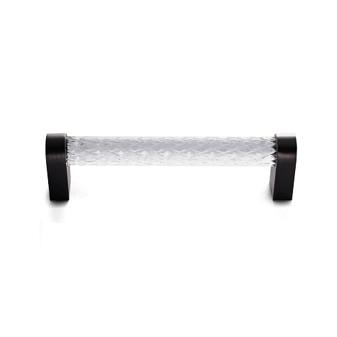 Ручка-скоба Restoration Hardware Lambeth Knurled Crystal L.10.2 Bronze Lambeth Knurled Crystal 10115520 BRNZ