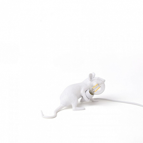 Настольная лампа Seletti Mouse Lamp Lyie Down USB Mouse Lamp 15222