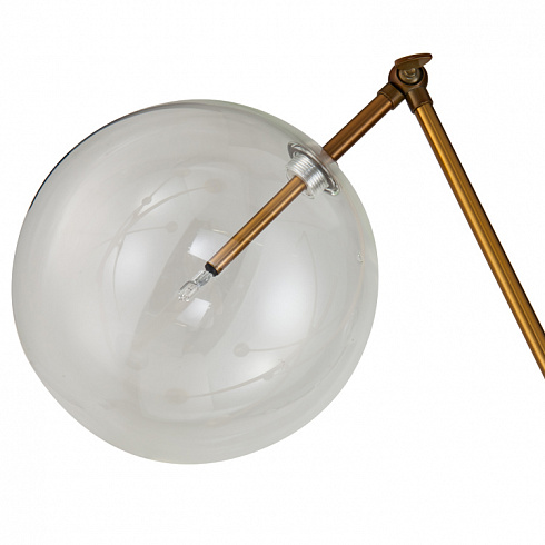 Торшер Delight Collection Globe Mobile 3 Globe Mobile KG0965F-3 brass