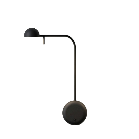 Настенный/Потолочный светильник Vibia Pin 1680 Black 2700K On/Off Pin 168011/10