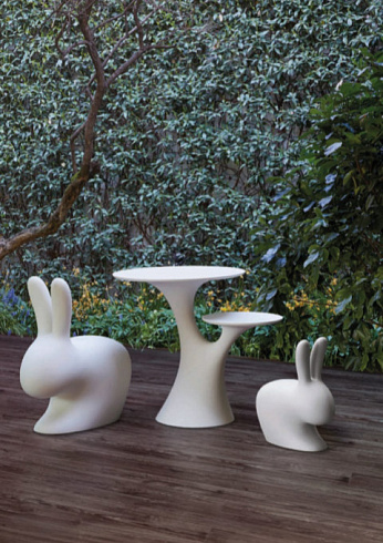 Детский стул Qeeboo Rabbit Baby Golden Sand Mix Rabbit 90001GS-M