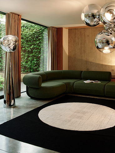 Ковер Tom Dixon Disc 200x300 cm Disc DIBL200